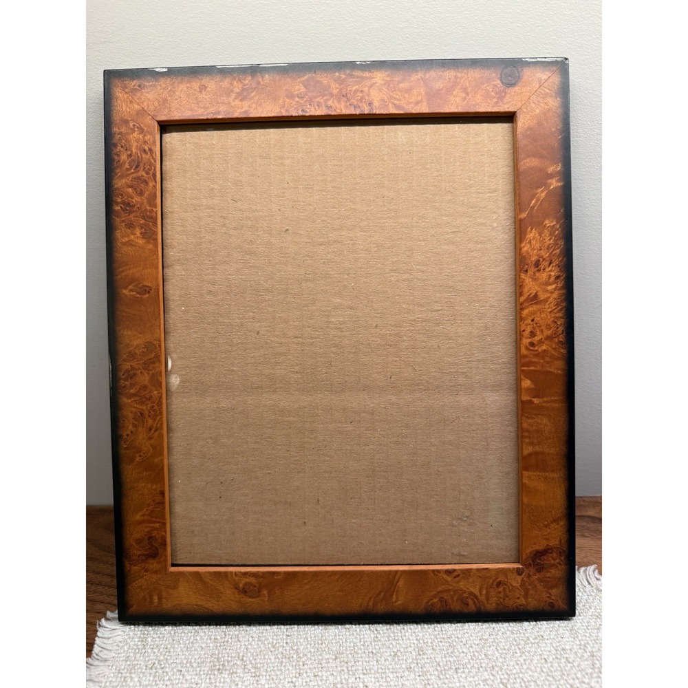 Vintage Martin Aborn Burl Wood Picture Frame 10x12